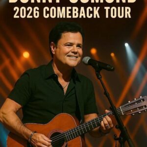 Donny Osmond Is Back: The 2026 Comeback Tour Promises a Revival of True Musical Soul...