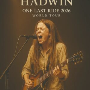 🚨 COURTNEY HADWIN ANNOUNCES 2026 “ONE LAST RIDE” TOUR — A FIERY NEW CHAPTER FROM ROCK’S MOST ELECTRIFYING YOUNG STAR nabeo