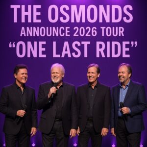 🎤 ONE LAST RIDE — THE OSMONDS ANNOUNCE THEIR FINAL FAREWELL TOUR FOR 2026: A LEGENDARY CHAPTER COMES TO A CLOSE a1