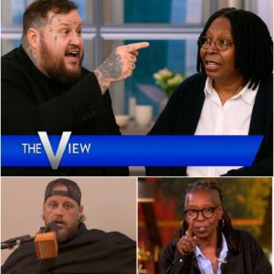 The second Whoopi Goldberg shouted, “GET HIM OFF MY STAGE!” — it was already too late. Jelly Roll had just turned The View into ground zero for live-television chaos, and every camera was rolling.