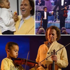 André Rieu and Akim Camara: A Lifelong Bond Forged in Strings and Spirit nh