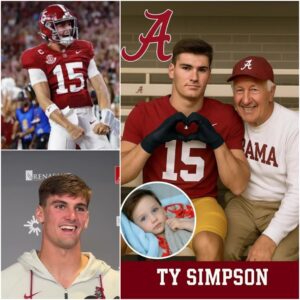 A Moment That Silenced Bryant–Denny Stadium: Ty Simpson’s Gesture Brings 100,000 Fans to Tears