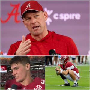 Kalen DeBoer Erupts in Fiery Defense of Ty Simpson: “What’s Happening to Him Is a Crime Against Football”