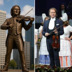 André Rieu Leaves Fans Stunned After an Unexpected Mystery Is Discovered Inside His Own Bronze Statue!