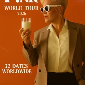 BREAKING NEWS: P!NK World Tour 2026 Just Announced — 35 Dates Across North America, Europe, and Australia! nabeo