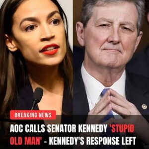 BREAKING NEWS: AOC Calls Senator John Kennedy “A Stupid Old Man” — But His Calm Response Left The Entire Room Frozen. – DB