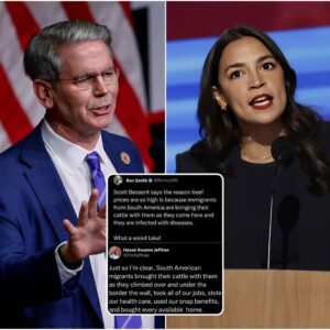 SCOTT BESSENT SAYS BEEF PRICES ARE UP BECAUSE SOUTH AMERICAN MIGRANTS… 472