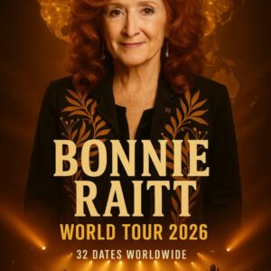 🎸 BREAKING: Bonnie Raitt Announces 2026 World Tour — 35 Dates Across North America, Europe, and Australia!. Krixi