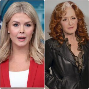 🔥 “ALLERGIC TO HONESTY?” — Bonnie Raitt Shuts Down Karoline Leavitt on Live TV with One Devastating Line That Broke the Studio and Set the Internet on Fire!. Krixi