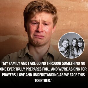 😭❤️ It was a heartbreaking moment indeed: The entire world stood still as Robert Irwin and his family made an emotional announcement that left fans in tears