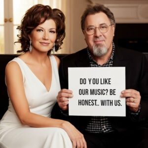 WHEN TWO HEARTS FIND THE SAME LIGHT: There are duets that sound beautiful… and then there are moments like this, where Amy Grant and Vince Gill step onto a stage and suddenly the whole room feels smaller, softer, almost sacred. lht