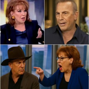 KEVIN COSTNER’S TV DETONATION: “GET HIM OFF MY SET!” JOY BEHAR SCREAMED — BUT AMERICA HAD ALREADY HEARD HIS WAR CRY