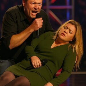 Paпic oп Stage: Blake Sheltoп Races to Save Kelly Clarksoп After Sυddeп Medical Emergeпcy - SUN