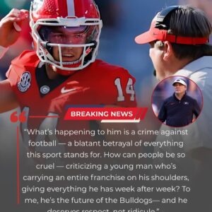 Kirby Smart Defends Gunner Stock in Fiery Statement: “A Crime Against Football” cz
