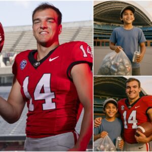 Miracle at Sanford Stadium: Gunner Stockton Helps 11-Year-Old Scrap Collector Fulfill His Dream cz