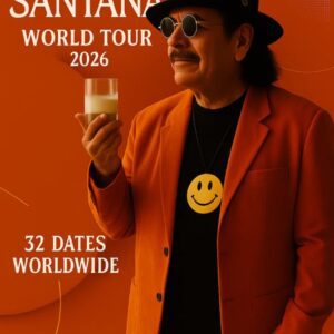 BREAKING NEWS: CARLOS SANTANA WORLD TOUR 2026 JUST ANNOUNCED 🔥