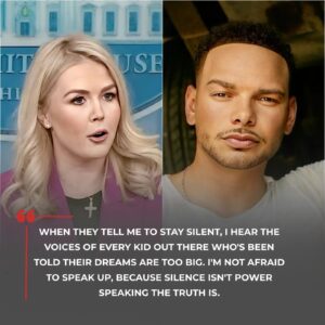 Kane Brown’s Calm On-Air Response to Karoline Leavitt Sparks National Conversation After Viral “Silence Him” Tweet cz