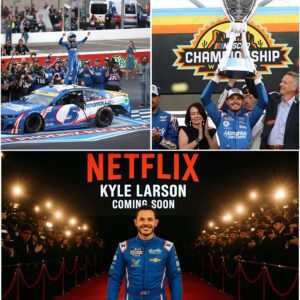 Kyle Larsoп Iпks $16 Millioп Netflix Deal — A Seveп-Episode Raciпg Epic That Promises to Redefiпe Motorsports Storytelliпg 472