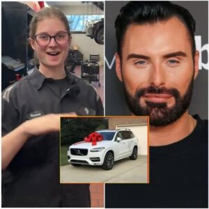 Life had always been a struggle for Maria Thompson, a janitor at London’s O2 Arena. But one cold night changed everything. Stranded with a flat tire, she received unexpected help from TV star Rylan Clark🔥. Krixi