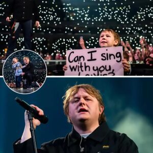 “Can I Sing with You?” Lewis Capaldi Stops His Glasgow Concert to Pull Young Fan Onstage, Turning “Someone You Loved” into a Viral. ws