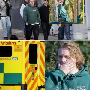 “DON’T LEAVE HER — STAY WITH ME!” Those were the trembling words an elderly woman whispered as Lewis Capaldi dropped to his knees beside her on a busy street. ws