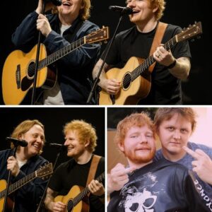 “HEAT UP THE STAGE! Ed Sheeran & Lewis Capaldi SUDDENLY DRAG EACH OTHER INTO A ‘MUSICAL DEATH BATTLE’. ws