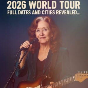🌎🎸 Breaking: Bonnie Raitt Ignites the Stage Again — 2026 World Tour Announced!.Krixi
