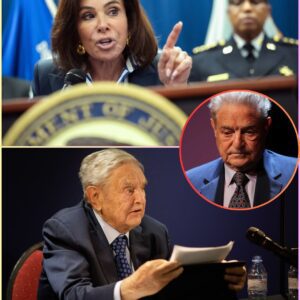 BREAKING: a literal earth-shattering battle just happened. Jeanine Pirro is taking a direct jab at George Soros, Introducing a b0mbshell bill to stop the “secret accounts” of protests….