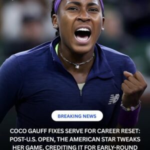 Coco Gauff Fixes Serve for Career Reset: Post-U.S. Open, the American star tweaks her game, crediting it for early-round heroics against tough draws.