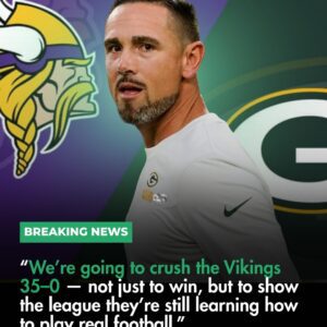 LaFleur Fires First Shot: Packers Head Coach Provokes Vikings Ahead of Key Matchup...