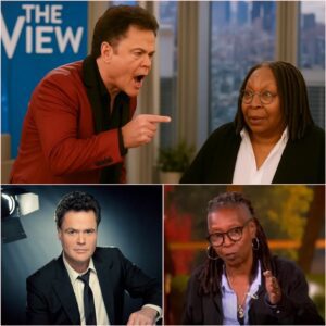 🔥 LIVE-TV MELTDOWN ON THE VIEW | Donny Osmond Walks Out After Explosive On-Air Clash With Whoopi Goldberg 🎤💥