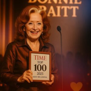 🔥 BREAKING: Bonnie Raitt Named One of TIME’s Top 100 Most Influential People of 2025! 🎸🌟🎸Krixi