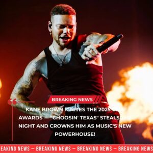 Kane Brown Ignites the 2025 CMA Awards: “Choosin’ Texas” Becomes the Night’s Defining Moment cz