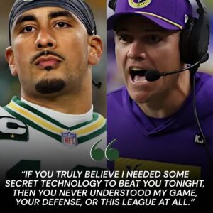 HE’S A CHEATER!” – Tensions Explode After Vikings’ Loss as Kevin O’Connell Accuses Jordan Love of Signal Stealing, Triggering NFL Inquiry...