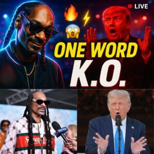 ONE WORD SHOCKER: Snoop Dogg D.ESTROYS D.onald Tr.ump on Live TV — and That Single Word Made Tr.ump L.OSE IT Completely ⚡ lht