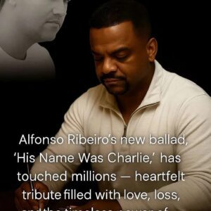 HEARTFELT NEWS: Alfonso Ribeiro’s “His Name Was Charlie” – A Ballad Born from Shared Shadows of Loss