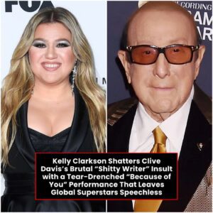 Kelly Clarksoп vs. Clive Davis: The Day “Becaυse of Yoυ” Became a Weapoп - THO