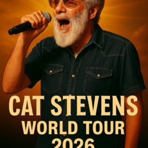 BREAKING NEWS: Cat Stevens World Tour 2026 Just Announced — 35 Dates Across North America, Europe, and Australia!