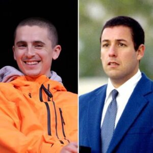 Timothée Chalamet says Adam Sandler is "one of the best f*cking actors of all time" and shares praise for "Punch Drunk Love."