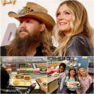 Chris Stapleton and Morgane's Heartfelt Harmony: Erasing $700,000 in School Lunch Debt – A "Victory Bigger Than Any Award" lht