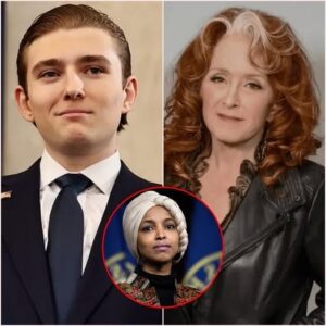 🔥 MSNBC Explodes: Barron Trump, Ilhan Omar, and Bonnie Raitt Turn Town Hall Into Historic Showdown💥 Krixi