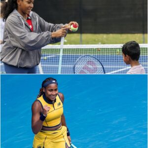 U.S. tennis star Coco Gauff makes a surprise appearance at Joe Brown Park. See why.