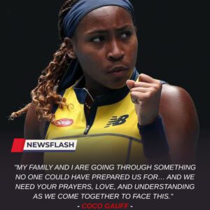 😭 It was a heartbreaking moment: The sports world fell silent as Coco Gauff and her family delivered an emotional announcement that left fans in tears and the entire nation stunned. 💔