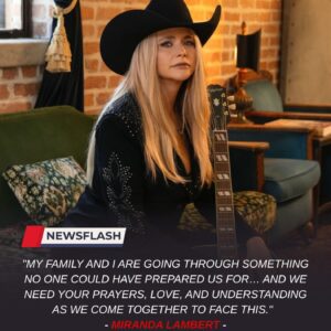 😭 It was a heartbreaking moment: The music world fell silent as Miranda Lambert and her family delivered an emotional announcement that left fans in tears and the entire nation stunned. 💔