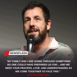 😭 It was a heartbreaking moment: The music world fell silent as Adam Sandler and his family delivered an emotional announcement that left fans in tears and the entire nation stunned. 💔
