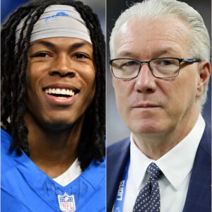 Grandma Angela's Unbreakable Shield: Jahmyr Gibbs' 11-Word Clapback Stuns Rod Wood and Silences the Haters. ws