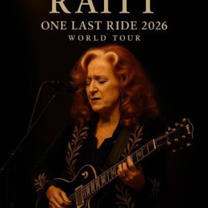 🚨 BREAKING: Bonnie Raitt Announces Her 2026 “One Last Ride” Tour — A Soul-Stirring Journey Through Music, Heart, and Legacy 🎸💙⚡Krixi