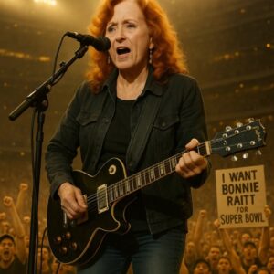 🎸 MORE THAN 15,000 FANS CALL FOR “LET BONNIE RAITT ON THE SUPER BOWL” — A Movement That Proves America Still Craves REAL MUSIC⚡Krixi