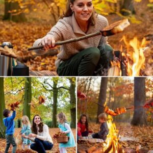 Princess Kate has stepped back into the spotlight in the most heart-warming way — by returning to nature, toasting bread over a campfire and laughing with children