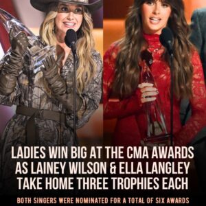 CMA AWARDS 2025: LAINEY WILSON & ELLA LANGLEY SHATTER EXPECTATIONS WITH HISTORIC SWEEP